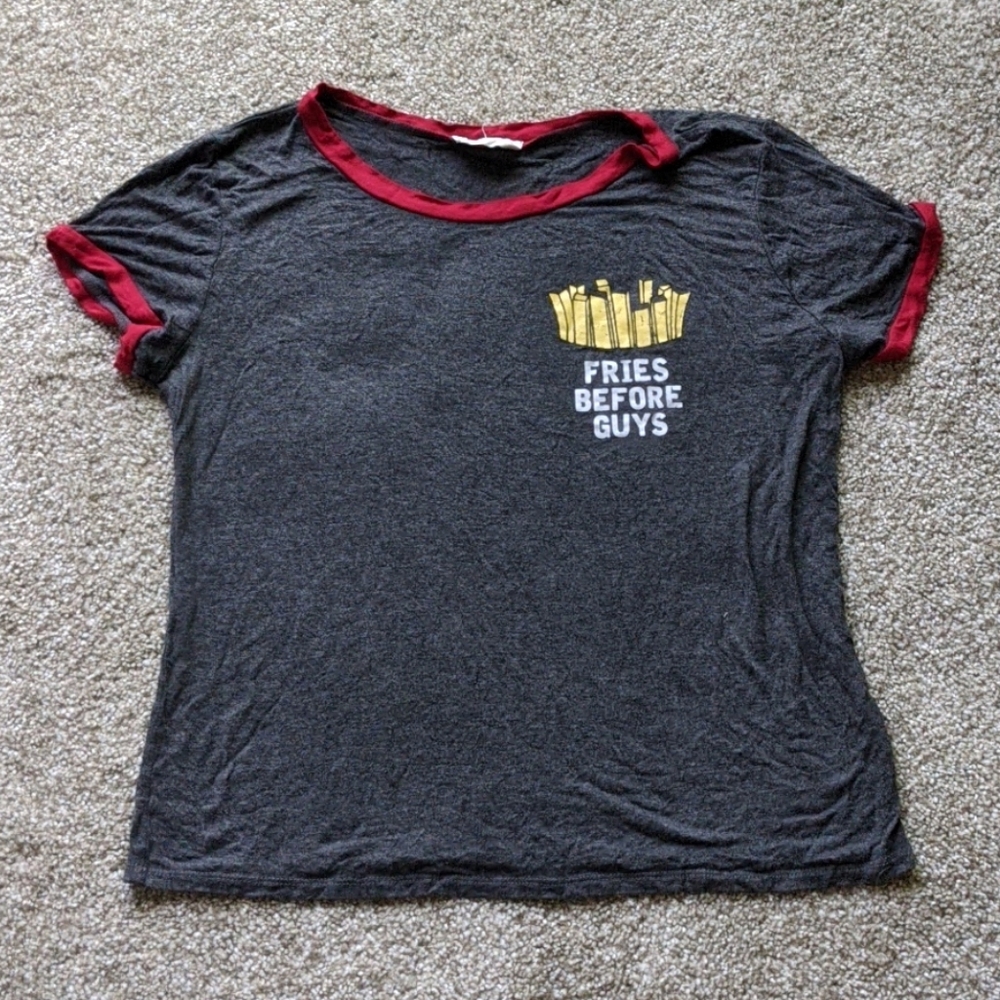 Graphic crop top